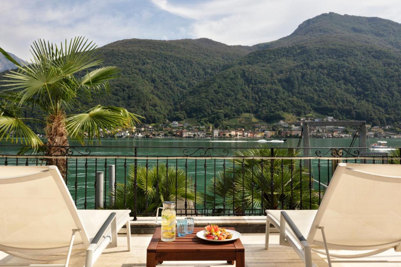 瑞士盧加諾住宿 瑞士鑽石飯店 Swiss Diamond Hotel 湖景豪華雙人房、早餐 瑞士旅遊推薦 @AJ的旅行地圖