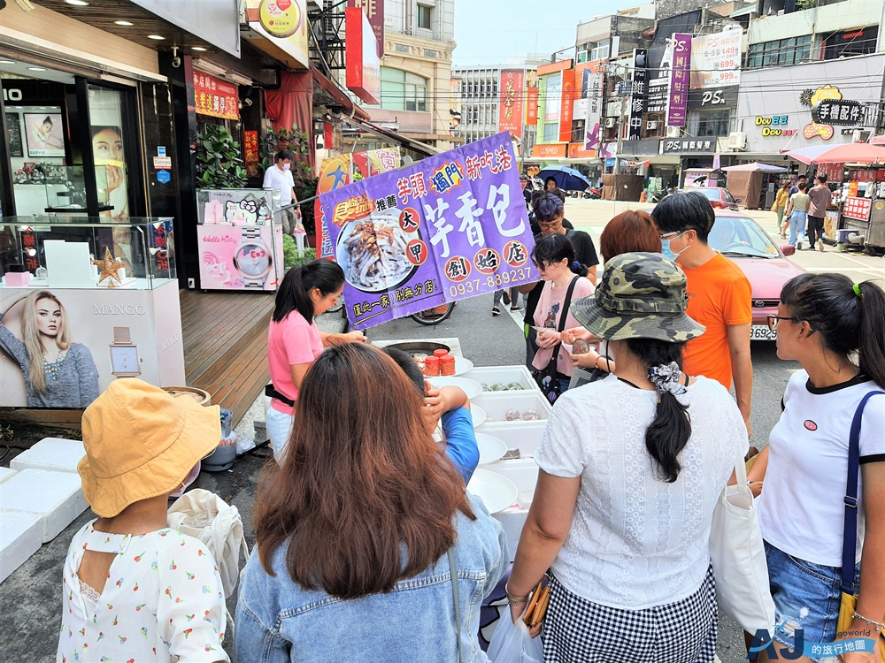台中大甲美食 嘉家樂肉圓、東港肉圓、一路發綠豆沙、芋香包、康家阿嬤ㄟ粉腸、紅外線烤玉米