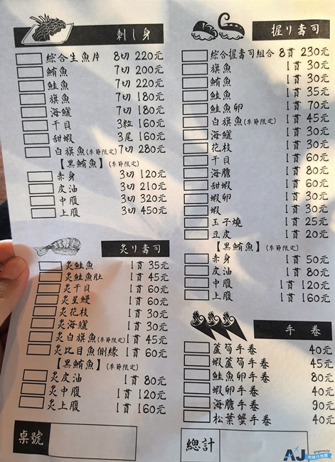 東港美食 細尾手作壽司 大鵬灣旁日本料理小店