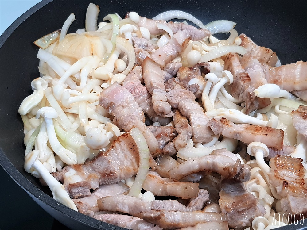 簡單食譜 泡菜炒五花肉 超下飯重口味料理