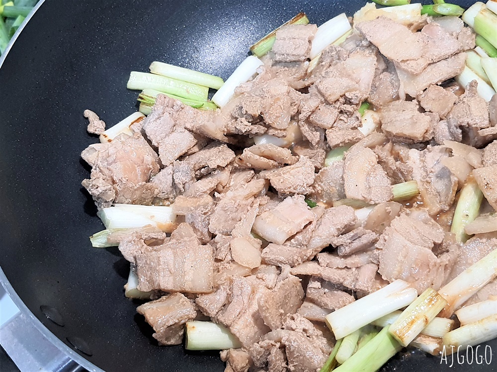 簡單食譜 蔥爆豬肉 簡易家常菜