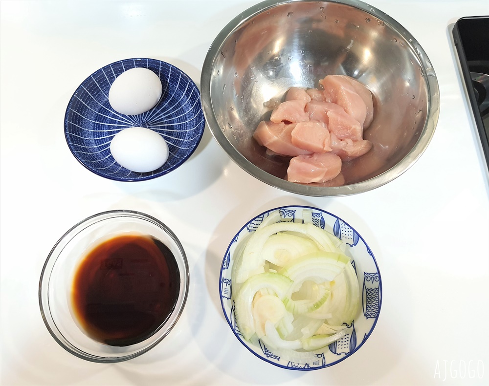 簡單食譜 親子丼食譜 親子丼醬汁比例 做法就是這麼簡單