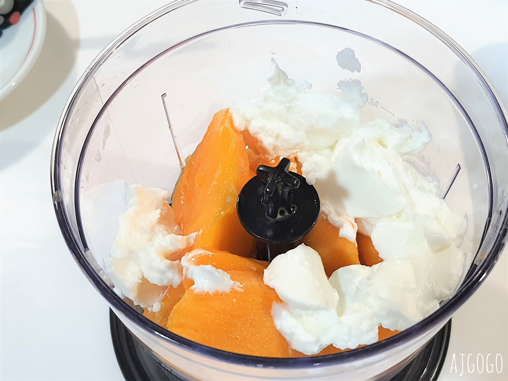 簡單食譜 芒果優格冰淇淋 低熱量好吃的冰淇淋 減肥餐可吃