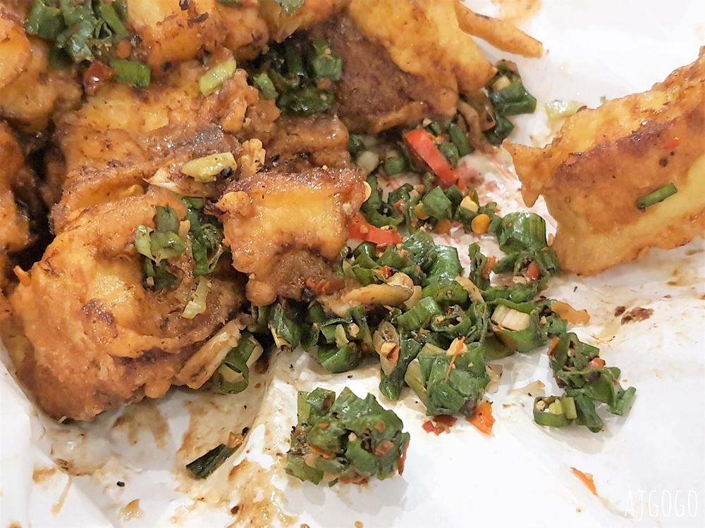 南投美食 麗鳳(品麗)鹽酥雞 南投魚池日月潭美食 中午就要電話預約