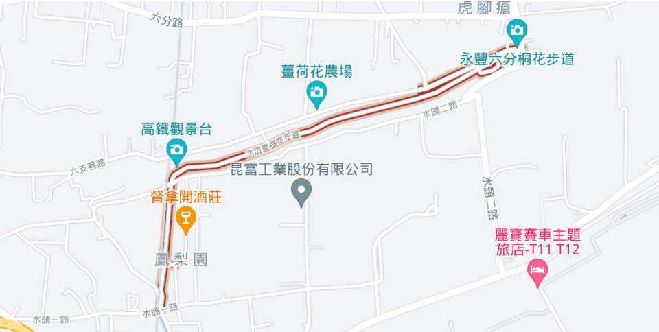 台中景點 水流東高鐵觀景台 近距離高鐵列車 順遊水流東桐花步道