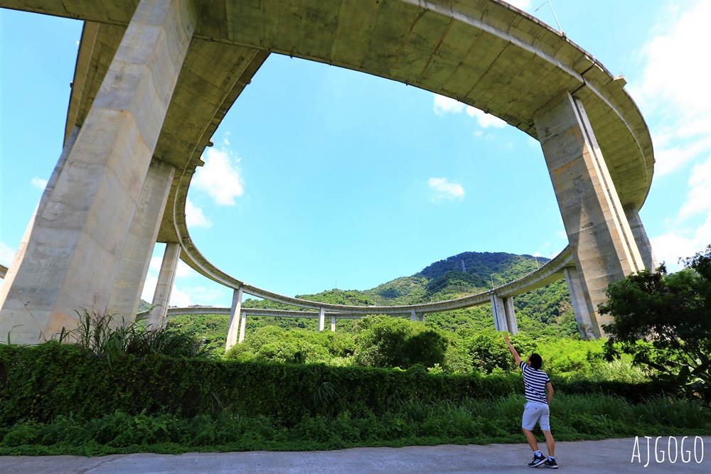 南投景點 橋聳雲天 國姓交流道 國道八景第一名