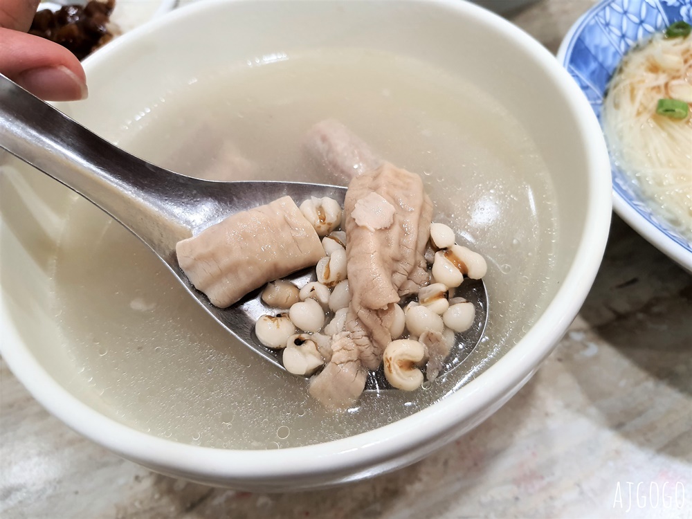 台中美食 羅家古早味 米其林必比登推薦美食 麻油雞腿、麻油麵線、魯肉飯