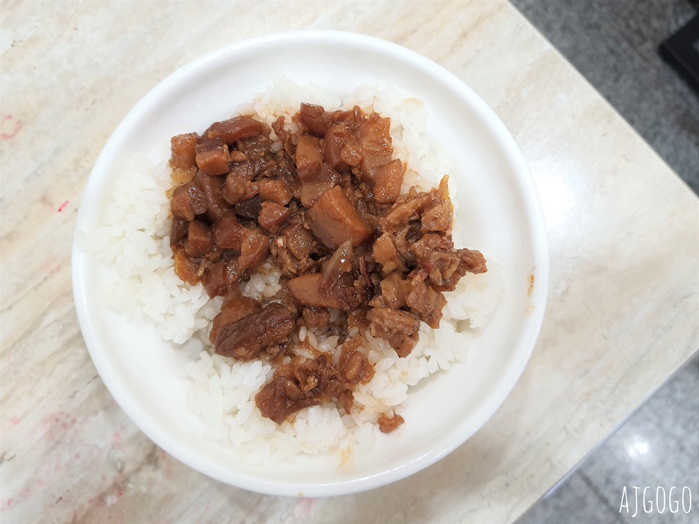 台中美食 羅家古早味 米其林必比登推薦美食 麻油雞腿、麻油麵線、魯肉飯