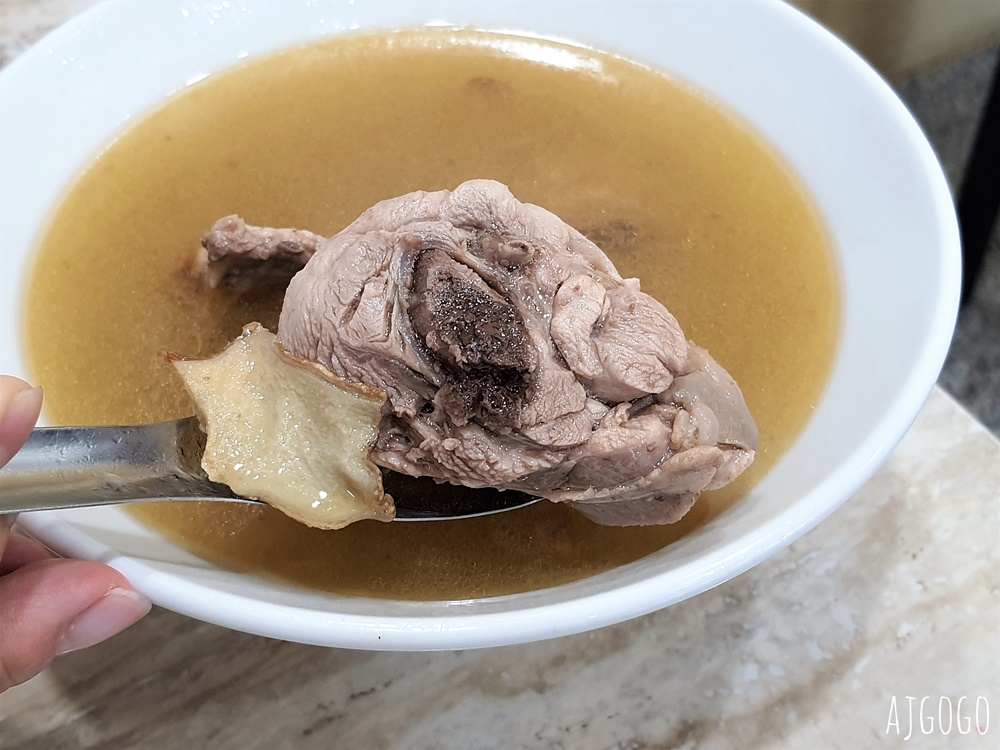 台中美食 羅家古早味 米其林必比登推薦美食 麻油雞腿、麻油麵線、魯肉飯
