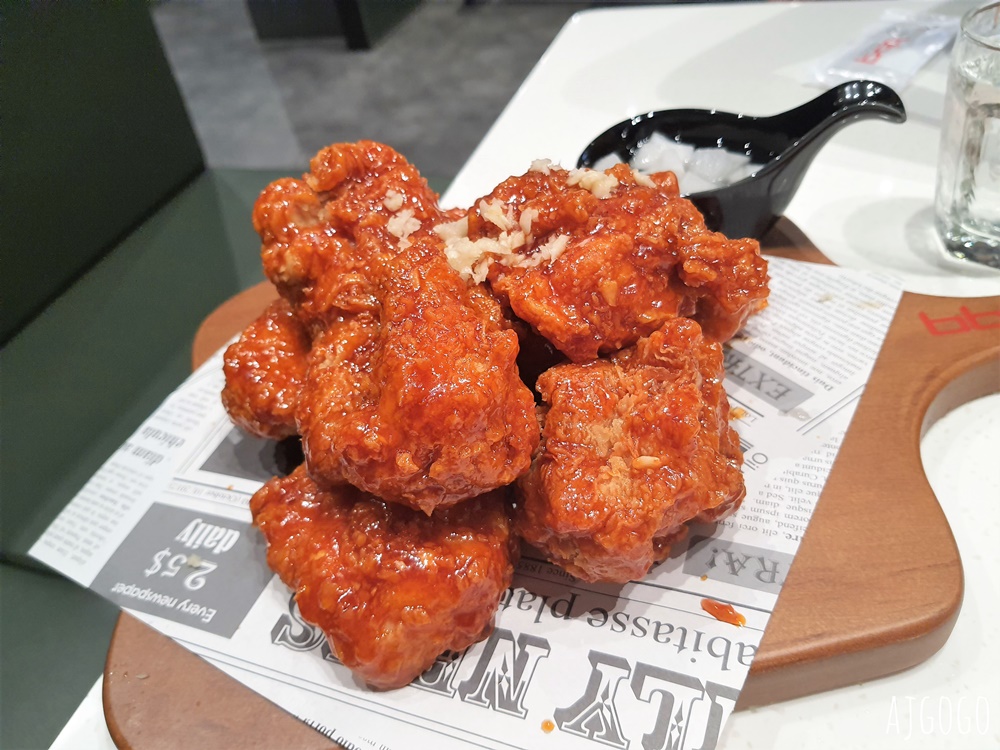 桃園美食 bb.q CHICKEN桃園統領百貨 韓式炸雞最大連鎖品牌來桃園啦