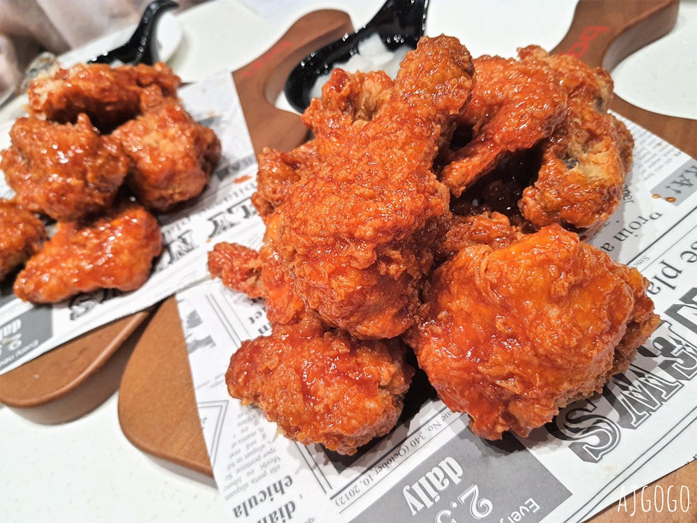 桃園美食 bb.q CHICKEN桃園統領百貨 韓式炸雞最大連鎖品牌來桃園啦