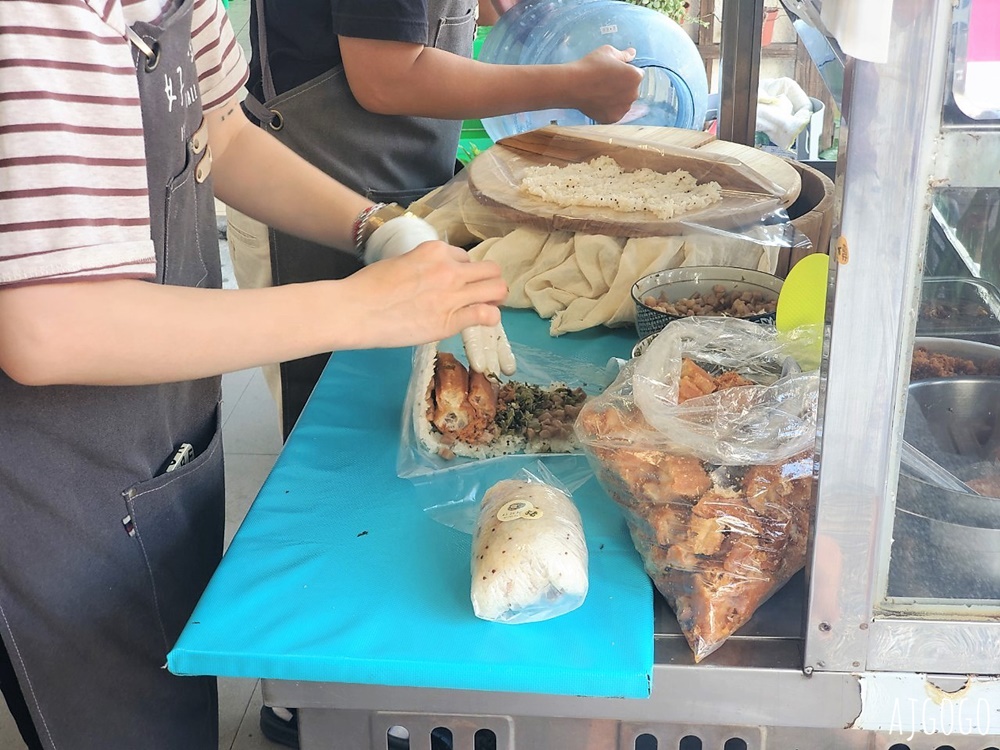 桃園美食 好飯糰 桃園文昌公園的傳統飯糰早餐 好大一顆