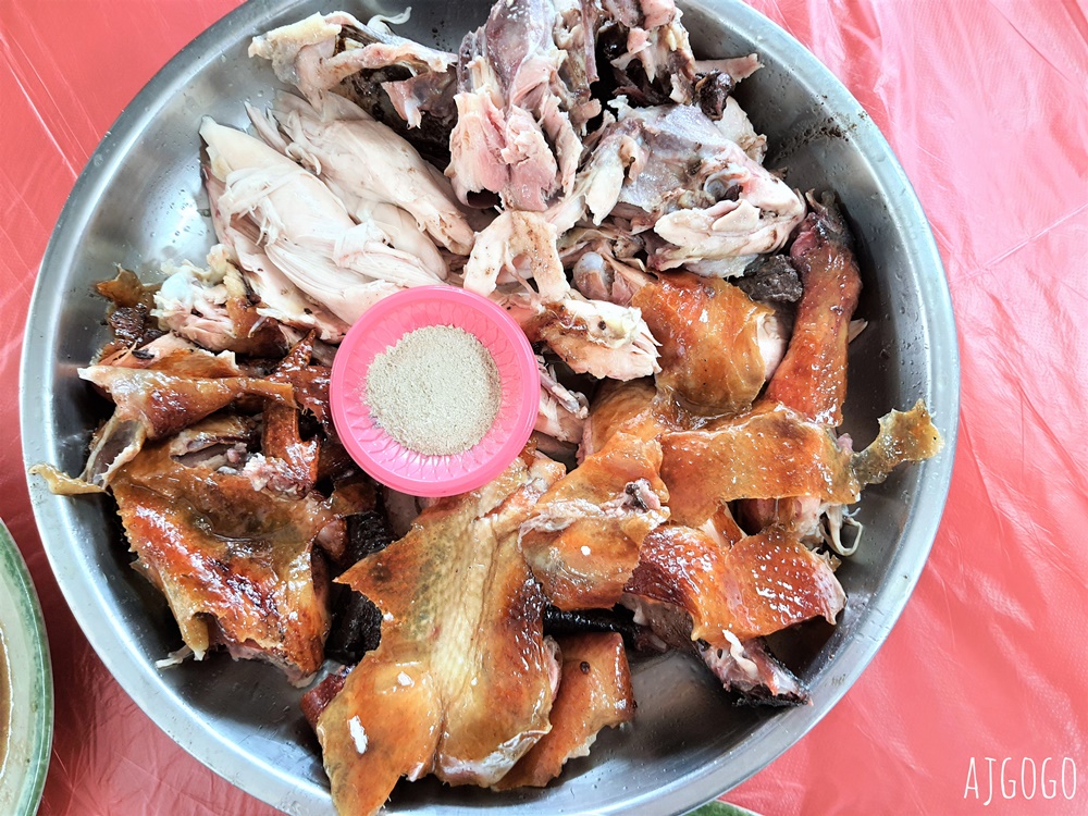 台南美食 關子嶺茶壺雞 龍眼木煙燻烤雞、熱炒也好吃 關子嶺美食推薦