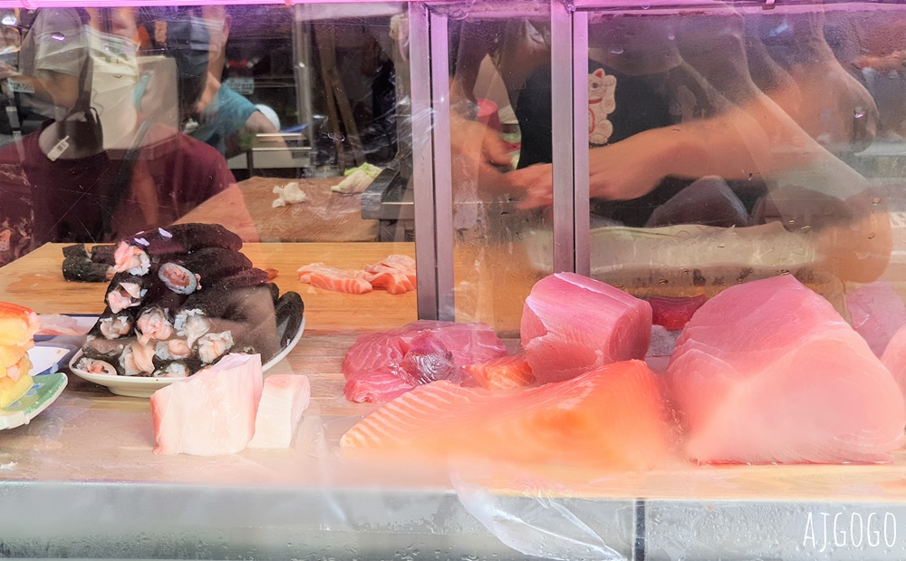 基隆美食 榮生魚片 基隆成功市場旁超人氣海產店