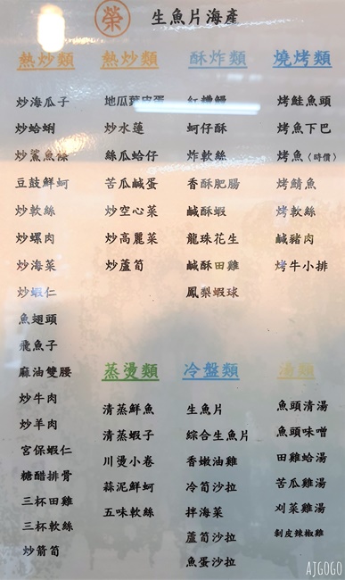 基隆美食 榮生魚片 基隆成功市場旁超人氣海產店