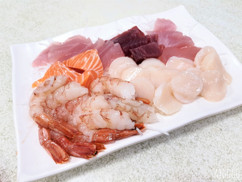 基隆美食 榮生魚片 基隆成功市場旁超人氣海產店