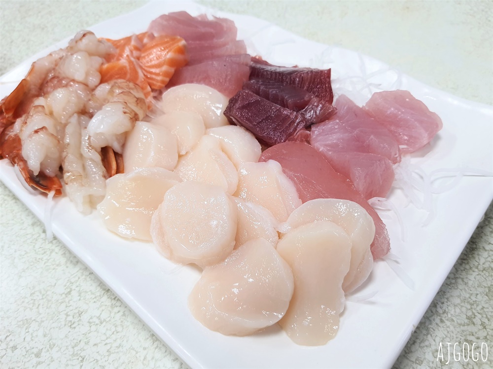 基隆美食 榮生魚片 基隆成功市場旁超人氣海產店