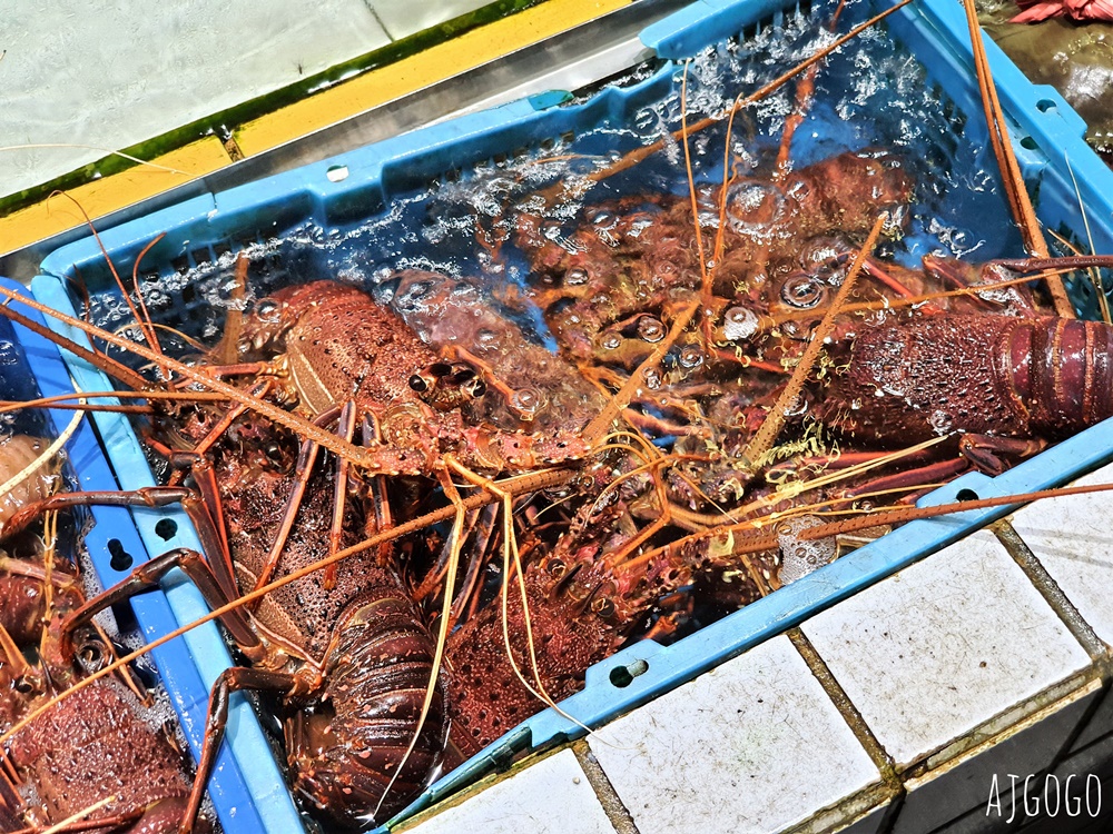 東北角美食 鼻頭阿珠老店活海鮮 假日用餐有低消
