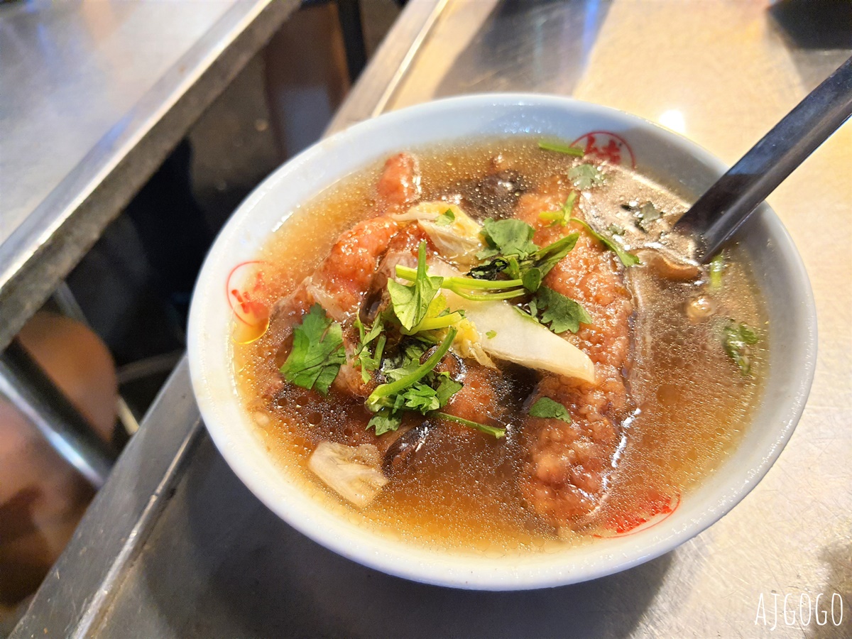 基隆美食 圳記紅燒鰻 廟口夜市美食 魯肉飯是南台灣甜口味 @AJ的旅行地圖