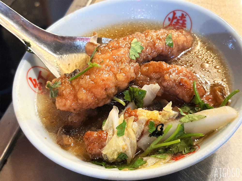 基隆美食 圳記紅燒鰻 廟口夜市美食 魯肉飯是南台灣甜口味