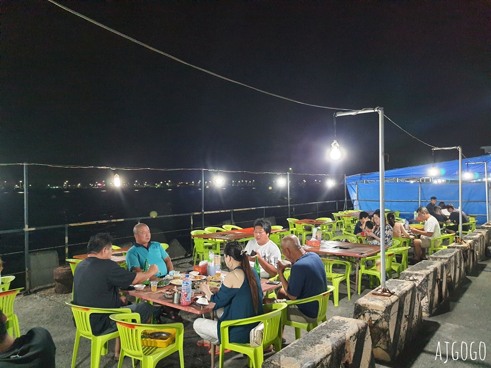 東港美食 東港牛哥海鮮碳烤 熱炒、牡蠣好新鮮 東港晚餐消夜推薦 屏東美食