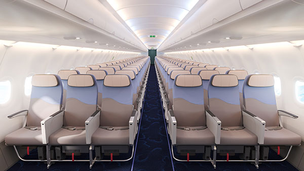 華航A321neo 新世代商務艙、經濟艙 全席位都有個人電視 娛樂系統 機上wifi