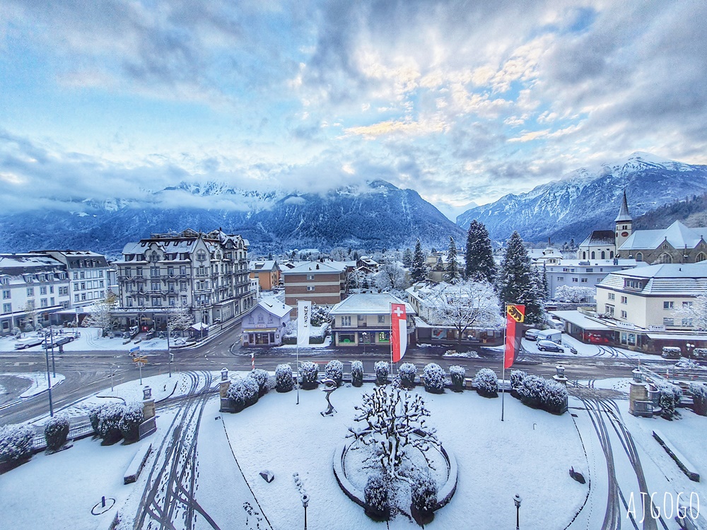 2026瑞士旅遊 因特拉根住宿 貝烏里瓦奇林德納大酒店 Grand Hotel Beau Rivage Interlaken 經典雙人房、早餐