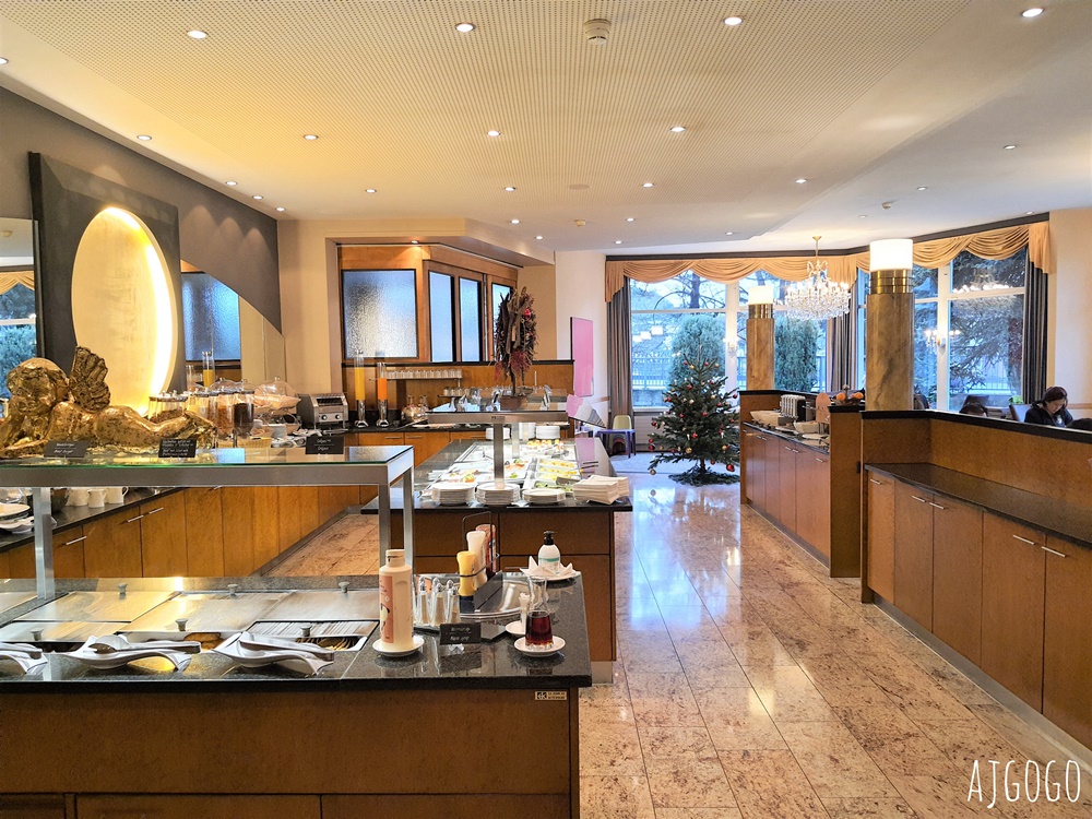 2026瑞士旅遊 因特拉根住宿 貝烏里瓦奇林德納大酒店 Grand Hotel Beau Rivage Interlaken 經典雙人房、早餐