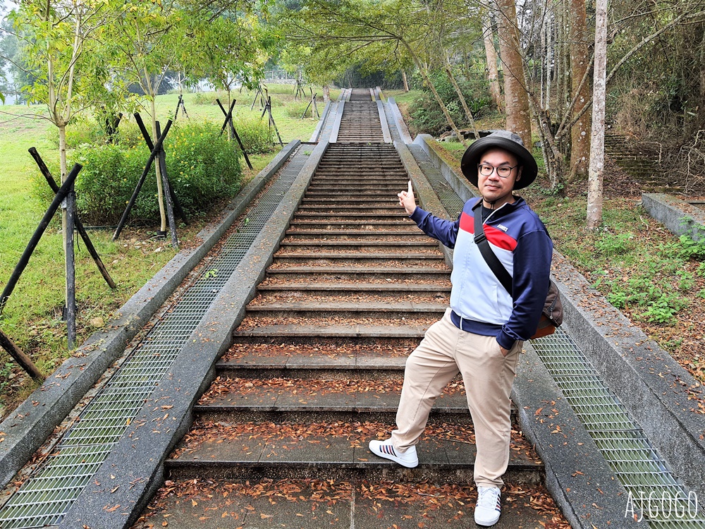 嘉義景點 太興岩步道 嘉義梅山懶人級茶園步道 全長僅600公尺 停車場