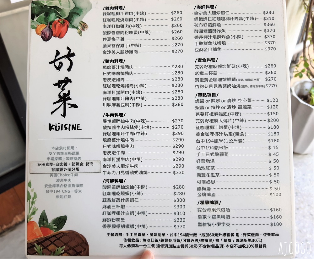 台中美食 好菜 模範總店 台中米其林必比登餐廳 精緻台菜與亞洲料理
