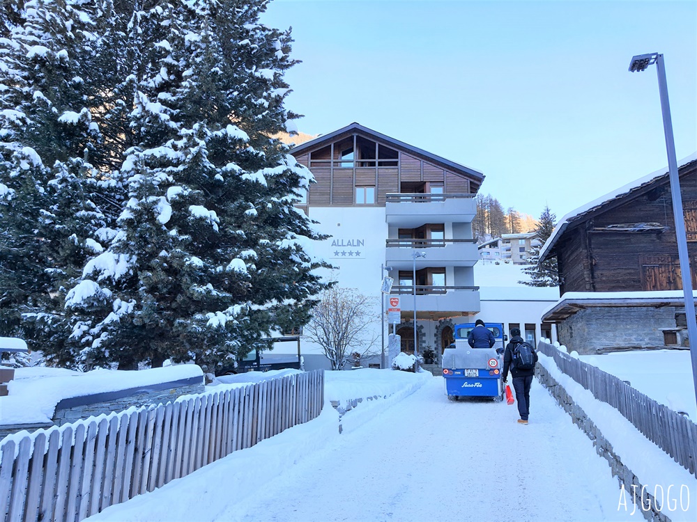 瑞士薩斯費住宿 薩斯費奧安林酒店 Hotel Allalin Saas-Fee 高級雙人房、早餐 瑞士旅遊推薦