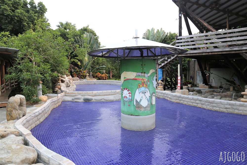 台南景點 龜丹水哥溫泉區 龜丹休閒體驗農園 泡湯規矩多 半露天森林獨立湯屋