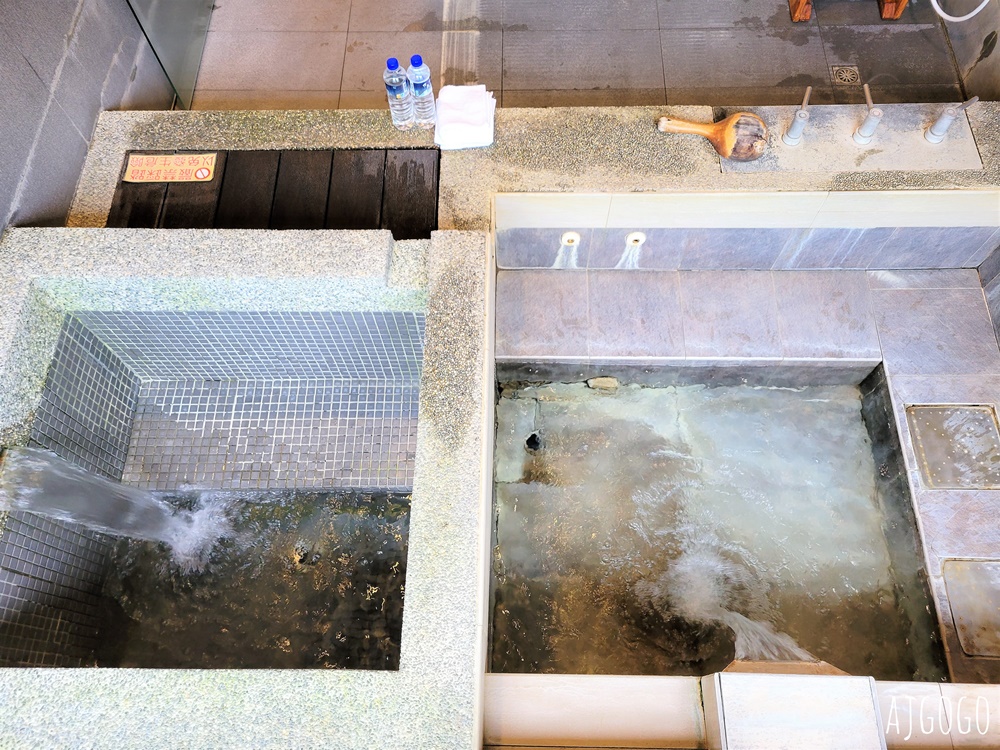 2026金山溫泉 八煙溫泉會館 雙人鴛鴦湯屋與溫泉魚 金山溫泉湯屋