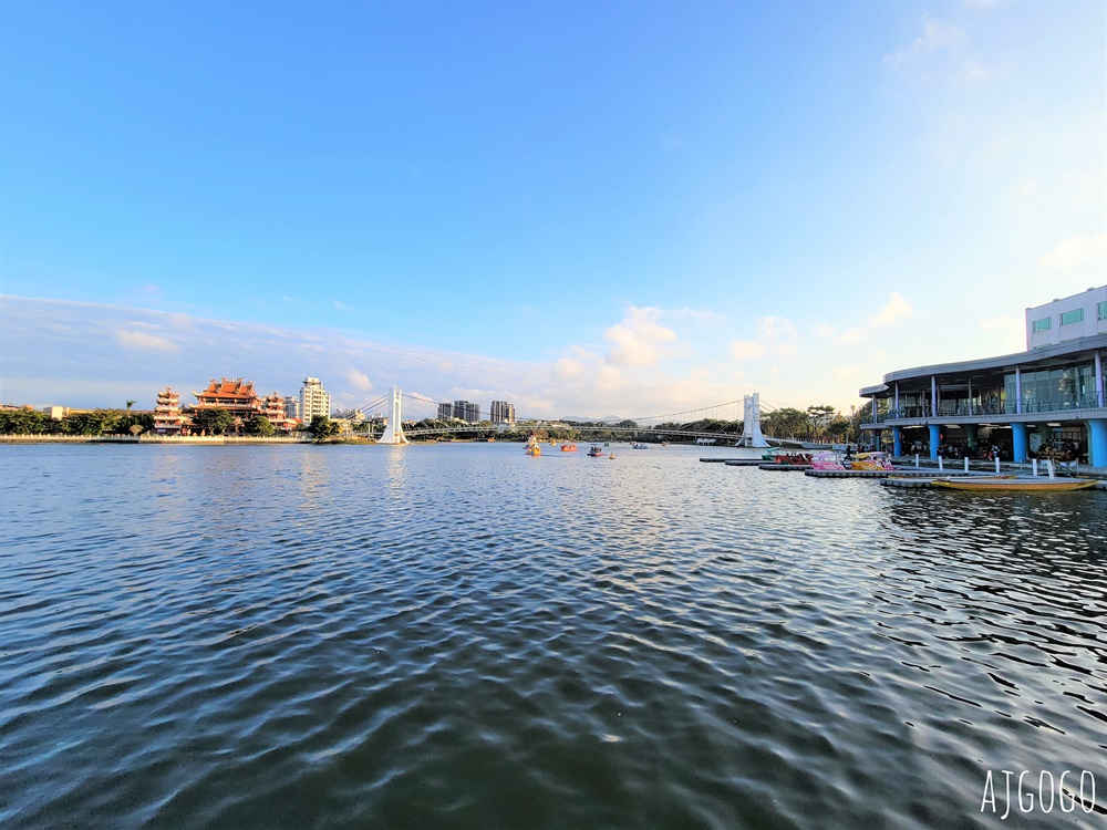 桃園美食 龍咖啡 龍潭大池旁的湖景咖啡廳 喝下午茶的好地方 寵物友善