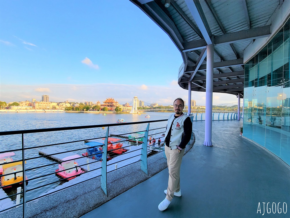 桃園美食 龍咖啡 龍潭大池旁的湖景咖啡廳 喝下午茶的好地方 寵物友善
