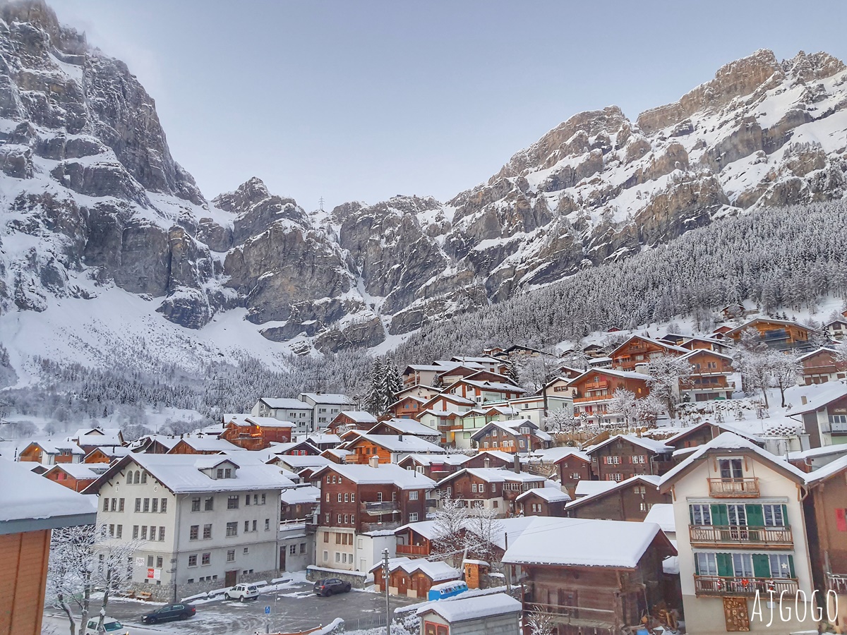2026瑞士旅遊 洛伊克巴德溫泉區 Leukerbad Thermal bath 策馬特近郊泡溫泉的好地方 @AJ的旅行地圖