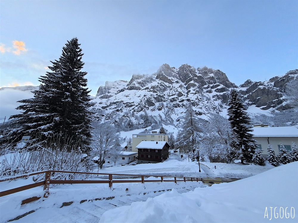 瑞士旅遊 洛伊克巴德溫泉區 Leukerbad Thermal bath 策馬特近郊泡溫泉的好地方