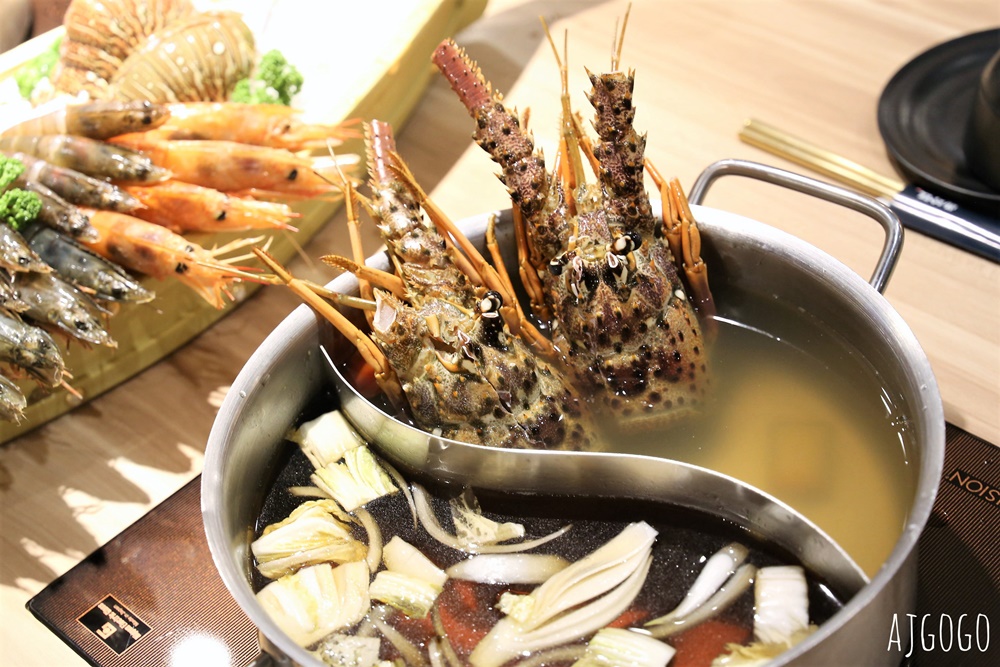 中壢美食 藏王極上鍋物 中壢火鍋推薦 超豪華龍蝦海鮮船與美國Prime等級牛肉、西班牙伊比利豬肉