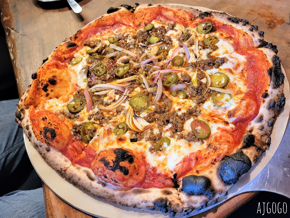 新竹美食 海屋Cafe 好吃窯烤Pizza 南寮漁港美食推薦