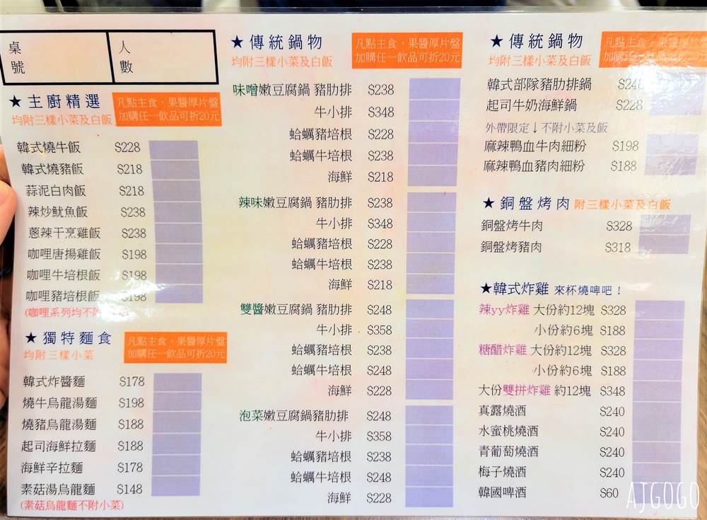 桃園美食 韓將 韓式廚房&Cafe 桃園韓國料理推薦