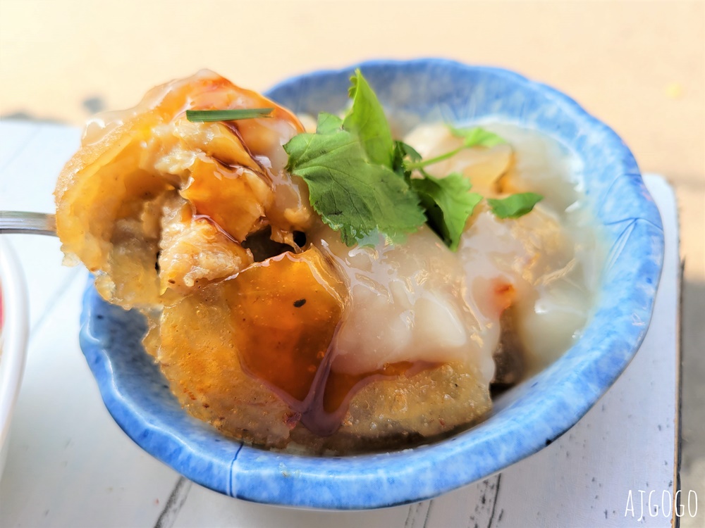 彰化美食 肉圓壽 彰化二林市場裡的好味道 脆皮肉圓好吃