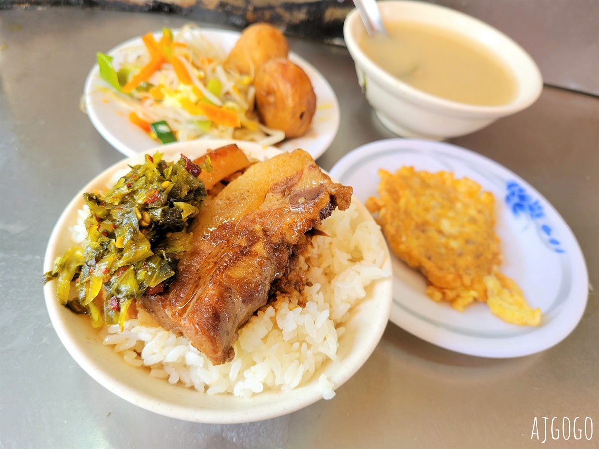 彰化美食 陽光老店爌肉飯 彰化二林市場裡的人氣小吃 肥肉好嫩 @AJ的旅行地圖