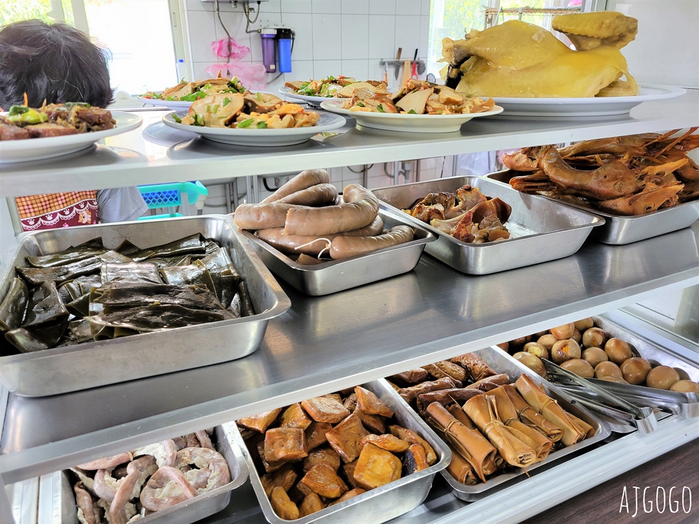 新竹美食 黃梨園點心店 新竹新埔鄉間的客家小館 炒大腸好吃