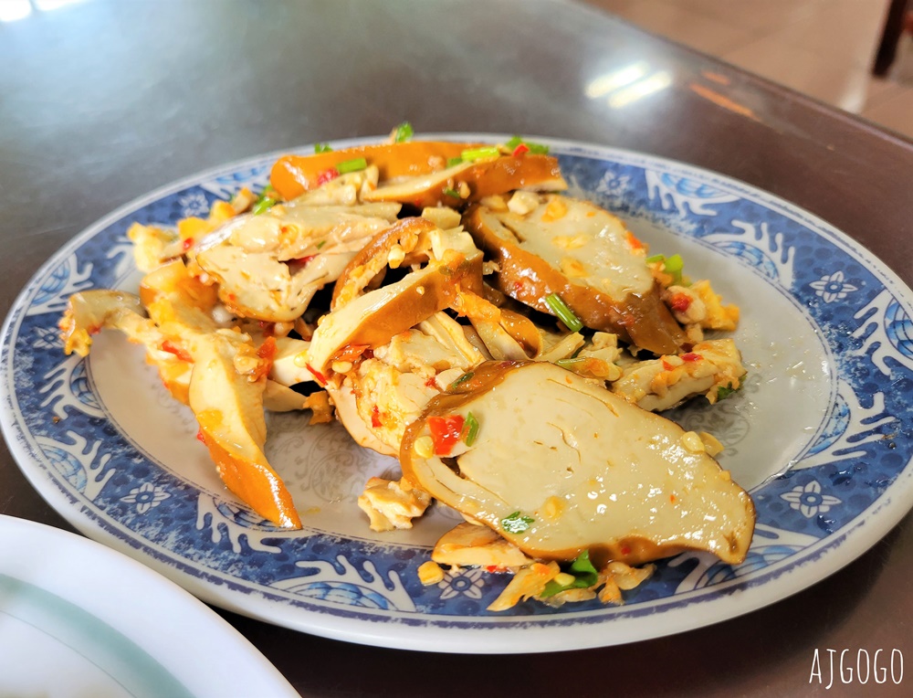 新竹美食 黃梨園點心店 新竹新埔鄉間的客家小館 炒大腸好吃