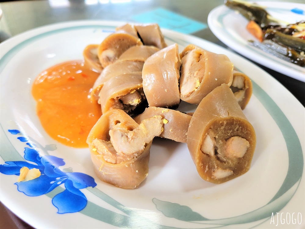 新竹美食 黃梨園點心店 新竹新埔鄉間的客家小館 炒大腸好吃