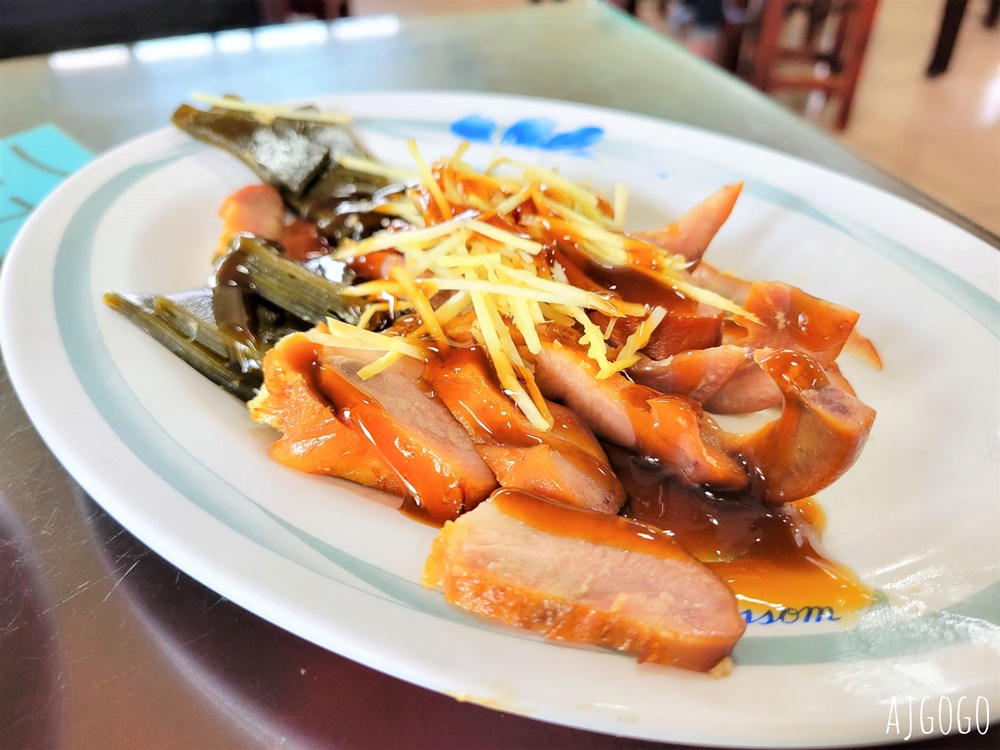 新竹美食 黃梨園點心店 新竹新埔鄉間的客家小館 炒大腸好吃