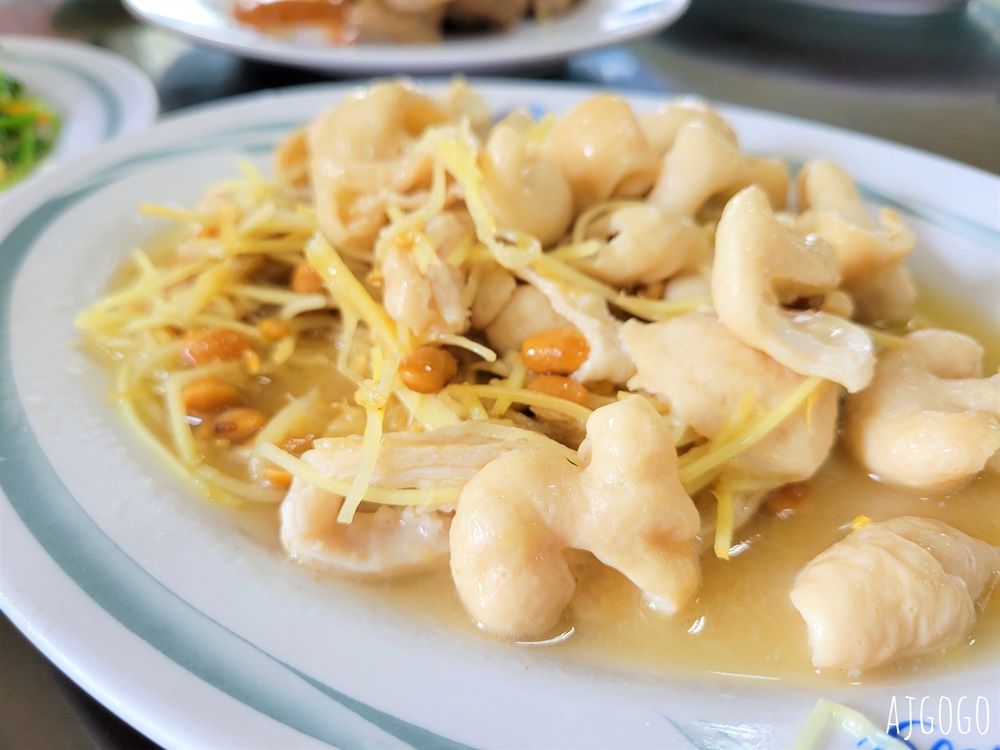 新竹美食 黃梨園點心店 新竹新埔鄉間的客家小館 炒大腸好吃