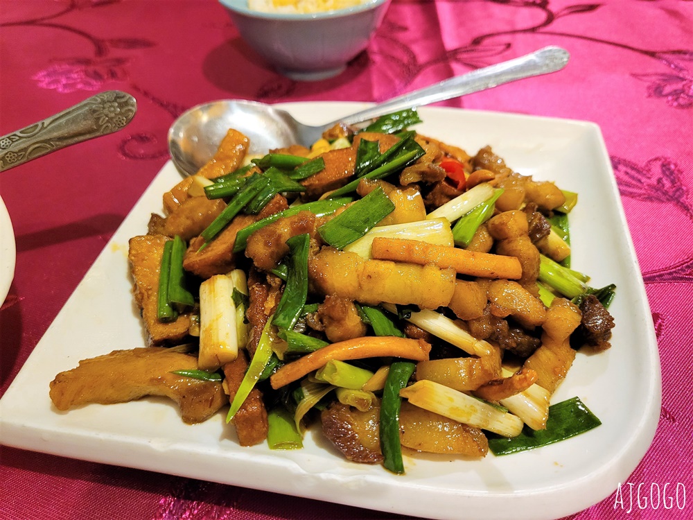 桃園美食 大江屋客家美食館 龍潭大北坑客家菜推薦 鹽焗土雞、客家小炒好吃