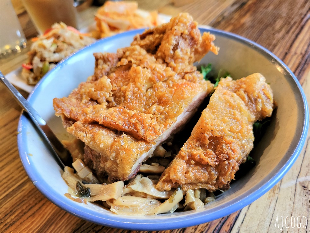 三峽美食 東道飲食亭 三峽老街古早味排骨飯、麻醬乾麵好吃