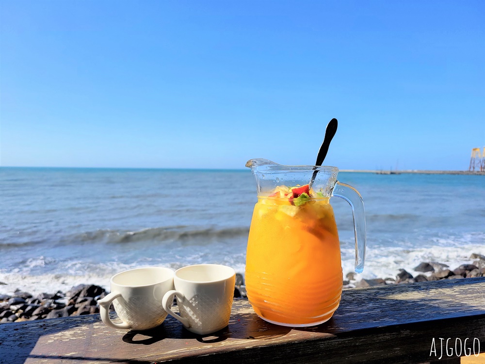 林口美食 西濱海景咖啡廳 6115 Cafe 南灣頭濱海步道 海景餐廳